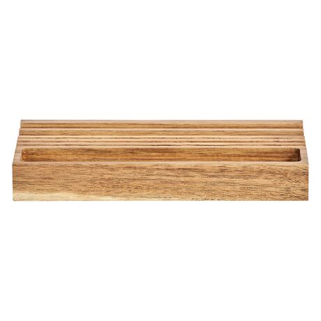 GENTLEMEN'S HARDWARE AHŞAP MASAÜSTÜ DÜZENLEYİCİ-WOODEN DESK ORGANISER WITH PHONE STAND - 3