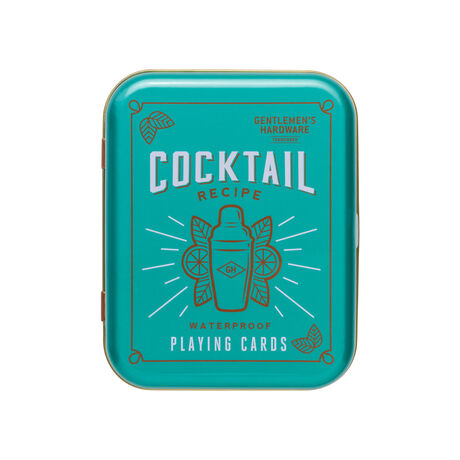 GENTLEMEN'S HARDWARE KOKTEYL OYUN KAĞIDI-COCKTAIL THEMED PLAYING CARDS