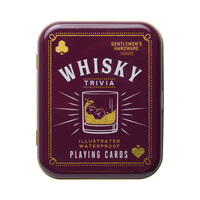 GENTLEMEN'S HARDWARE VİSKİ OYUN KAĞIDI - WHISKY WATERPROOF PLAYING CARDS - Thumbnail