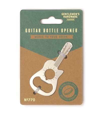 GİTAR ŞİŞE AÇACAĞI - GUITAR BOTTLE OPENER