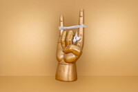 GOLD ROCK ON - HEADPHONE STAND - 4