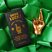 GOOD LUCK METAL OBJE - GOOD LUCK SMALL HAND GESTURE - 2