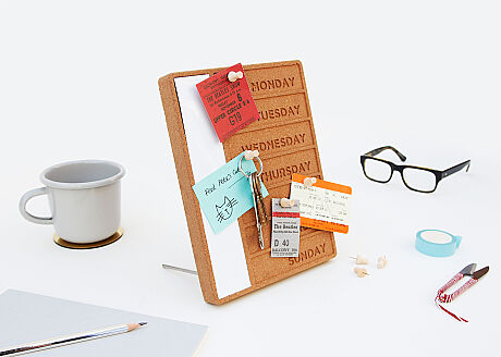 HAFTALIK MANTAR PLANLAYICI - CORK WEEKLY PLANNER - 3