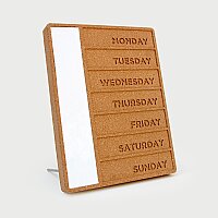 HAFTALIK MANTAR PLANLAYICI - CORK WEEKLY PLANNER - 4