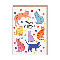 HAPPY BIRTHDAY CATS