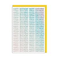 HAPPY BIRTHDAY ON REPEAT