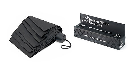 HIDDEN SKULLS ŞEMSİYE (ISLAKKEN FARKLI GÖRÜNÜM) - HIDDEN SKULLS UMBRELLA - 2