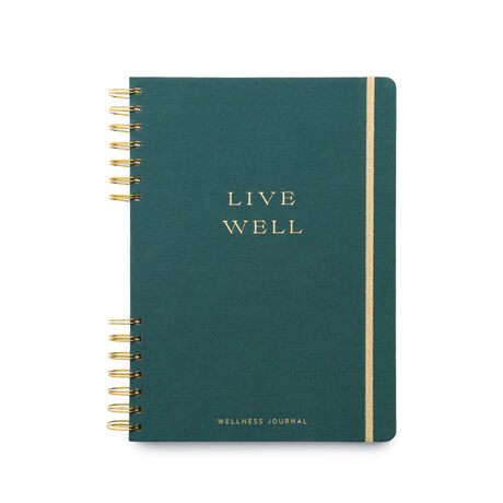 JUMBO BOY AYRAÇLI SPİRALLİ DEFTER 26 x 20,5 cm - GUIDED WELLNESS JOURNAL - LIVE WELL