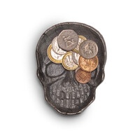 KAFATASI MASAÜSTÜ ORGANİZERİ - SKULL DISH COIN TRAY - Thumbnail