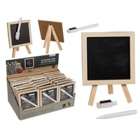 Out Of The Blue - KALEMLİ MİNİ KARA TAHTA - MINI MAGNETIC BLACK BOARD, WITH PEN AND STAND