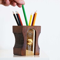 Suck UK - KALEMTRAŞ KALEMLİK - DARK SHARPENER DESK TIDY