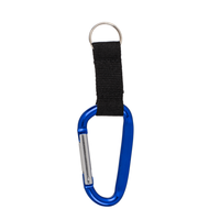 KARABİNER ANAHTARLIK (6 FARKLI RENK) - METAL CARABINER WITH KEYRING - Thumbnail