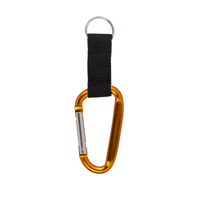 KARABİNER ANAHTARLIK (6 FARKLI RENK) - METAL CARABINER WITH KEYRING - Thumbnail