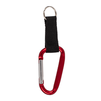 KARABİNER ANAHTARLIK (6 FARKLI RENK) - METAL CARABINER WITH KEYRING - Thumbnail