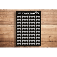 KAZINABİLİR FİLMLER POSTERİ - 100 ICONIC MOVIES - Thumbnail