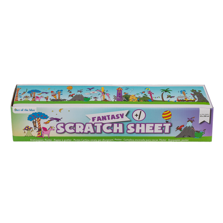 KAZINABİLİR POSTER-SCRATCH SHEET