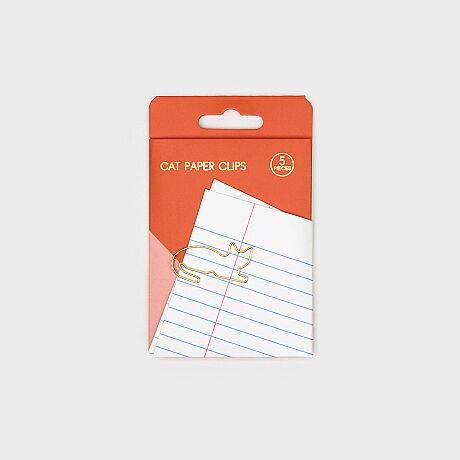 KEDİ ATAÇ 5'Lİ SET - CAT PAPER CLIPS - 4