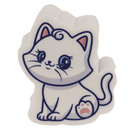 KEDİ SİLGİ (4 ÇEŞİT) 4,2x2,3 cm. - ERASER CAT - 2