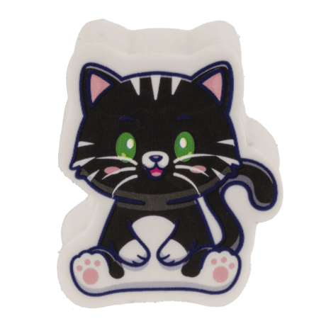 KEDİ SİLGİ (4 ÇEŞİT) 4,2x2,3 cm. - ERASER CAT - 3
