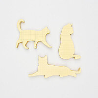KEDİ YAPIŞKANLI NOTLUK (3'LÜ SET) - CAT STICKY NOTES