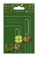 KİTAP İÇİN KALEM KLİPSİ (2'Lİ) - PEN CLIPS - LUCKY CHARMS (SET OF 2) - 4