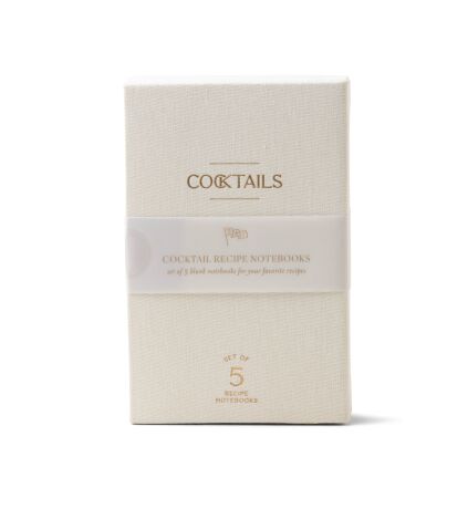 KOKTEYL TARİFİ NOT DEFTERİ (5'Lİ SET) - RECIPE NOTEBOOKS - COCKTAILS (SET OF 5)  - 2