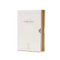 KOKTEYL TARİFİ NOT DEFTERİ (5'Lİ SET) - RECIPE NOTEBOOKS - COCKTAILS (SET OF 5) 