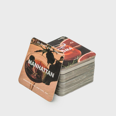 KOKTEYL TARİFLERİ BARDAK ALTLIK SETİ - MIXOLOGIST (I&G)