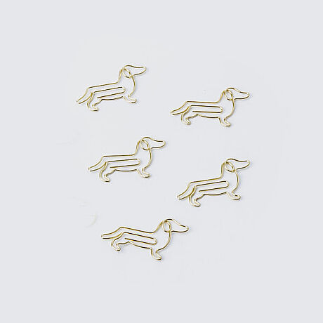KÖPEK ATAÇ 5'Lİ SET - DOG PAPER CLIPS  - 1