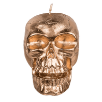 KURUKAFA MUM (3 RENK) - CANDLE SKULL 12x7,5x8,5 cm. - Thumbnail