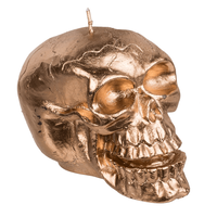 KURUKAFA MUM (3 RENK) - CANDLE SKULL 12x7,5x8,5 cm. - Thumbnail