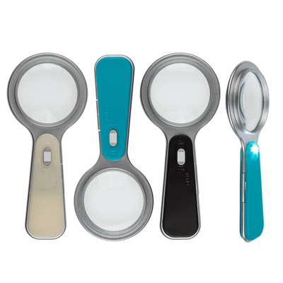 LED IŞIKLI BÜYÜTEÇ - MAGNIFYING GLASS WITH LED