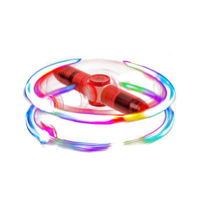 LED IŞIKLI DÖNEN STRES TÜKENMEZ KALEMİ - GYRO SPINNER WITH LED PEN