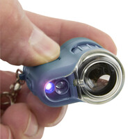 LED ve UV IŞIKLI CEP MİKROSKOBU 20x MAVİ - MİCROMİNİ™ 20x POCKET MİCROSCOPE WİTH UV AND LED FLASHLİGHT, BLUE - Thumbnail