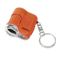 Carson - LED ve UV IŞIKLI CEP MİKROSKOBU 20x TURUNCU - MİCROMİNİ™ 20x POCKET MİCROSCOPE WİTH UV AND LED FLASHLİGHT, ORANGE