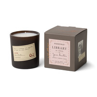 Paddywax - LİBRARY CAM MUM - LİBRARY CANDLE JANE AUSTEN - GARDENIA/TUBEROSE/JASMINE 170 gr