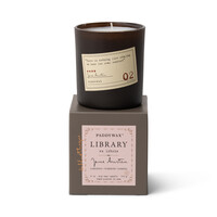 LİBRARY CAM MUM - LİBRARY CANDLE JANE AUSTEN - GARDENIA/TUBEROSE/JASMINE 170 gr - Thumbnail