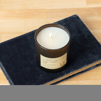 LİBRARY CAM MUM - LİBRARY CANDLE WILLIAM SHAKESPEARE - PAPYRUS/PALM/EUCALYPTUS 170 gr - Thumbnail