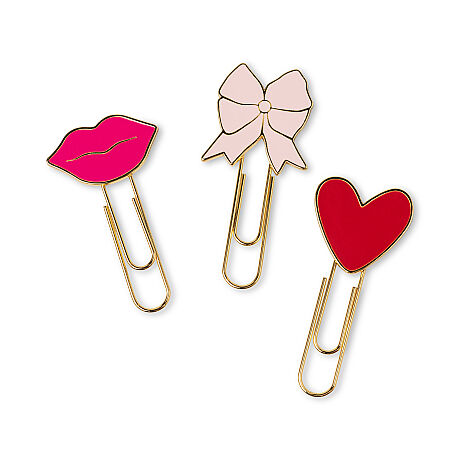 LOVE ATAÇ SETİ (3'LÜ) - SET OF 3 PAPERCLIPS LOVE - 2