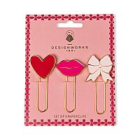 LOVE ATAÇ SETİ (3'LÜ) - SET OF 3 PAPERCLIPS LOVE - 1
