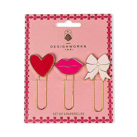 LOVE ATAÇ SETİ (3'LÜ) - SET OF 3 PAPERCLIPS LOVE - 1