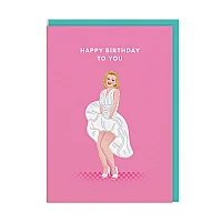 MARYLIN MONROE - GREETING CARD (A6)