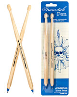 Suck UK - MAVİ BAGET TÜKENMEZ KALEM - BLUE DRUMSTICK PENS