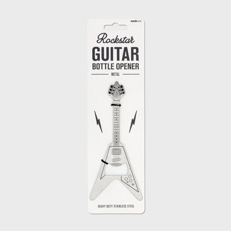 METAL GİTAR ŞİŞE AÇACAĞI - METAL GUITAR BOTTLE OPENER