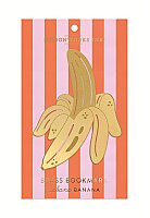 METAL KİTAP AYRACI 14 cm. - METAL BOOKMARK CABANA BANANA