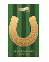 Designworks Ink - METAL KİTAP AYRACI 14 cm. - METAL BOOKMARK LUCKY YOU