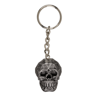 METAL KURUKAFA ANAHTARLIK-SKULL KEYCHAIN - Thumbnail