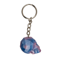 METAL KURUKAFA ANAHTARLIK-SKULL KEYCHAIN - Thumbnail