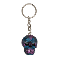 METAL KURUKAFA ANAHTARLIK-SKULL KEYCHAIN - Thumbnail