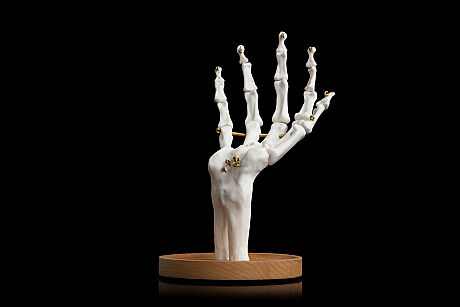 MÜCEVHER DÜZENLEYİCİ BEYAZ - WHITE SKELETON HAND TIDY - 3